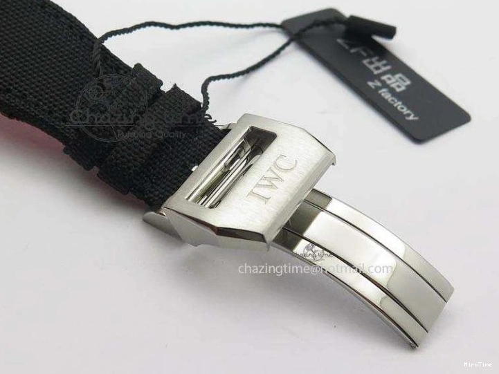 MIROTIME 0318 Big Pilot Real PR IW500432 DFB Limited Edition ZF 1:1 Best Edition On Black Nylon Strap A Fashionable 7276